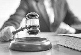 Judge's gavel representing ADA compliance and accessibility law